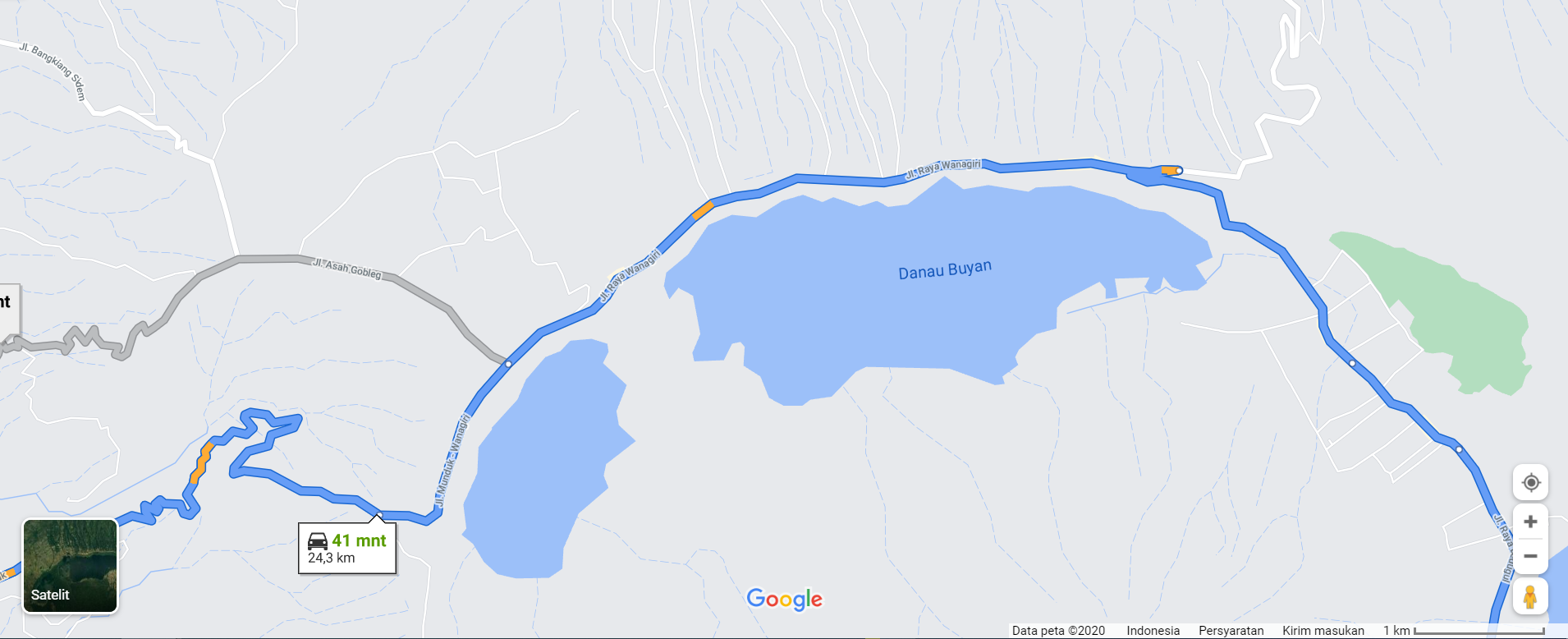 Google maps campervan